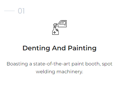 denting and painting